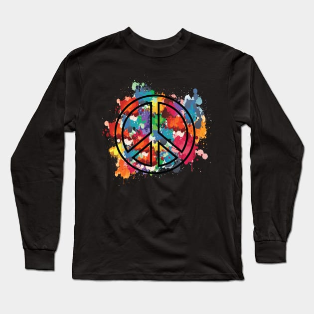PEACE Long Sleeve T-Shirt by CindyS